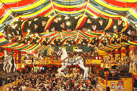 Tische im Bierzelt - Reservierung Oktoberfest
